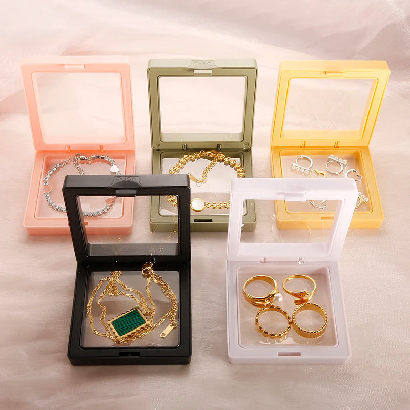 Exquisite Flannel Jewelry Packaging Box & Bag Set - For Rings, Bracelets, Necklaces, Earrings - Perfect Gift Presentation
