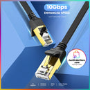 Ugreen Cat7 STP LAN RJ45 Ethernet Cable - Flat Design