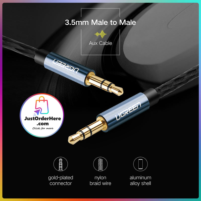 Ugreen 3.5mm Male to Male Aux Audio Cable