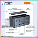 Lenovo Lecoo Universal Multi-Functional Docking Station 17 in 1 - TypeC/4K HDMI/PD/SSD