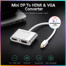 Ugreen Mini DisplayPort to HDMI & VGA Converter - Support 4K Ultra HD
