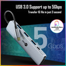 Lecoo 5 in 1 Type C Travel Dock