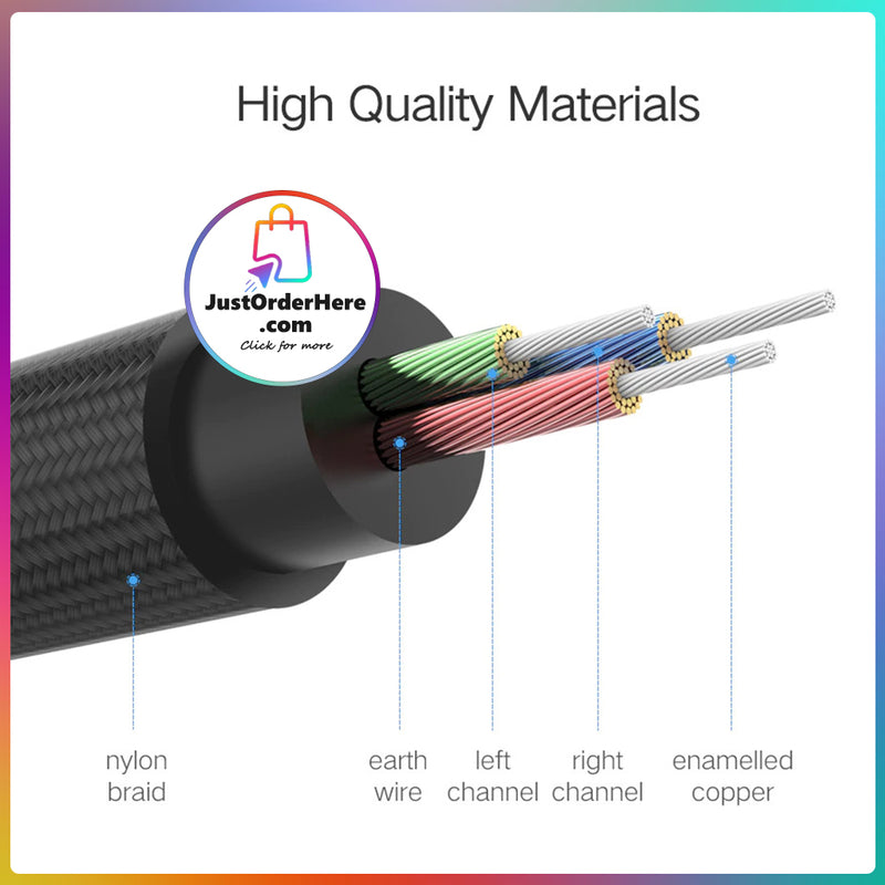 Ugreen 3.5mm Male to Male Aux Audio Cable