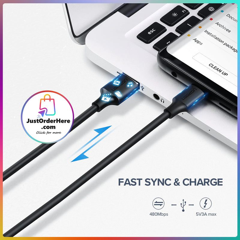 Ugreen Type C 3A USB Fast Charging Cable
