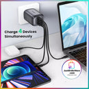 Ugreen 100W 4 Ports (3 Type C Single USB A) PD GaN Charger - UK Plug