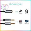 Ugreen 3.5mm Headphone Y Splitter Cable - 20cm