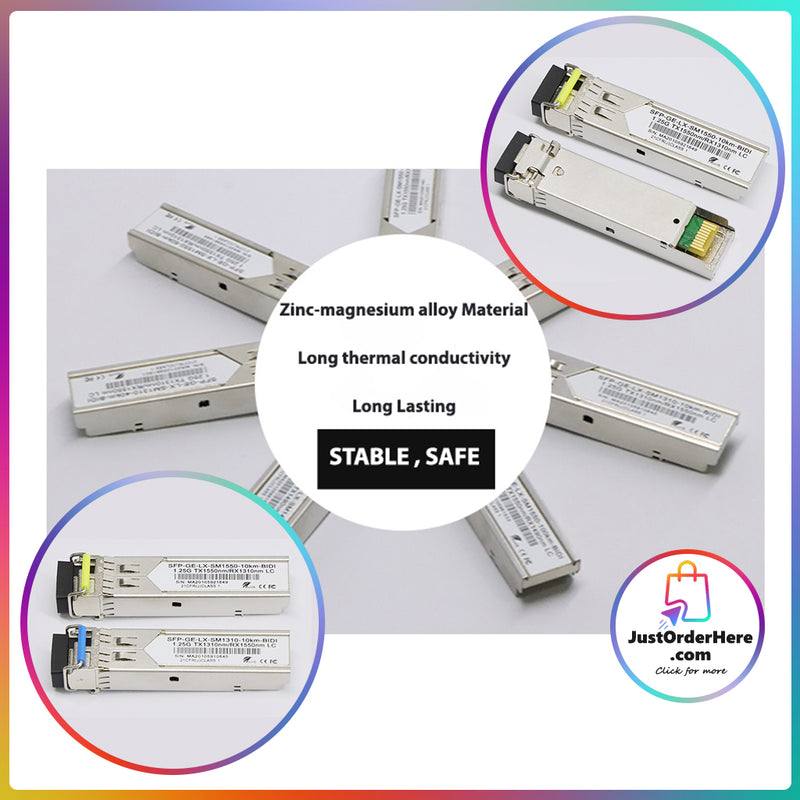 DG Premium SFP 1.25G LC/SC BIDI (1310/1550nm) Gigabit Modulation Module (2 Pieces) - Up to 10 KM