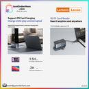 Lenovo Lecoo Universal Multi-Functional Docking Station 17 in 1 - TypeC/4K HDMI/PD/SSD