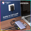 Ugreen 10 in 1 Multi-Functional Flat Table Top Docking Station (Mac/Windows)