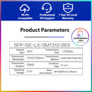 DG Premium SFP 1.25G LC/SC BIDI (1310/1550nm) Gigabit Modulation Module (2 Pieces) - Up to 10 KM