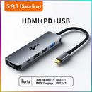 Lecoo 5 in 1 Type C Travel Dock