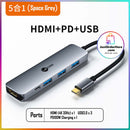 Lecoo 5 in 1 Type C Travel Dock