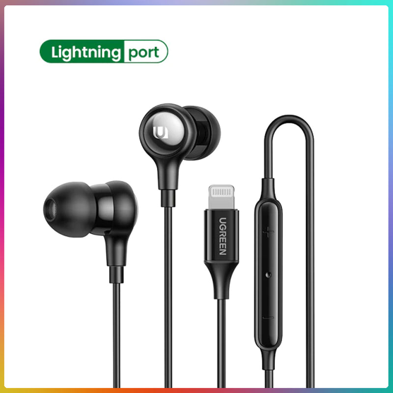 Ugreen 3.5mm/TypeC Wired In-Ear Earphones with MIC