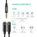 Ugreen Headphone Splitter Cable with Mic