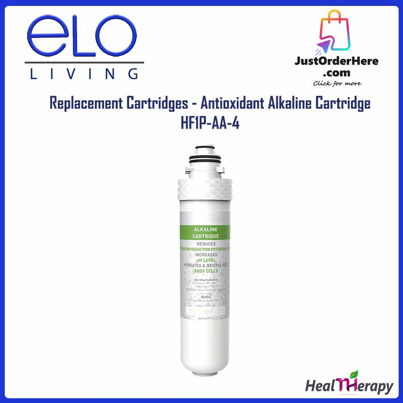 ELO Living Replacement Cartridges - Antioxidant Alkaline Cartridge HF1P-AA-4