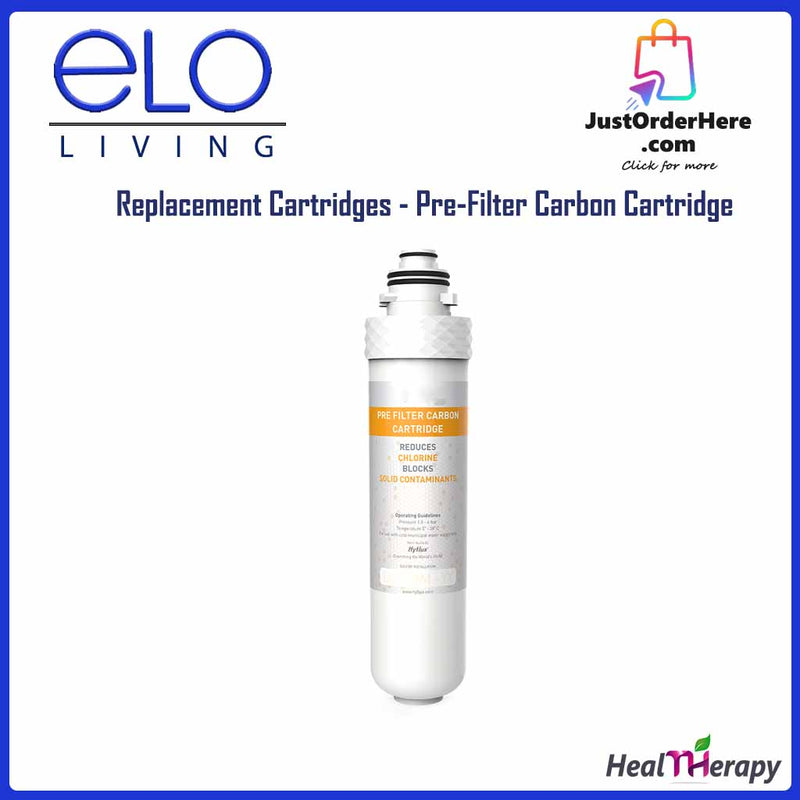 ELO Living Replacement Cartridges - Pre-Filter Carbon Cartridge