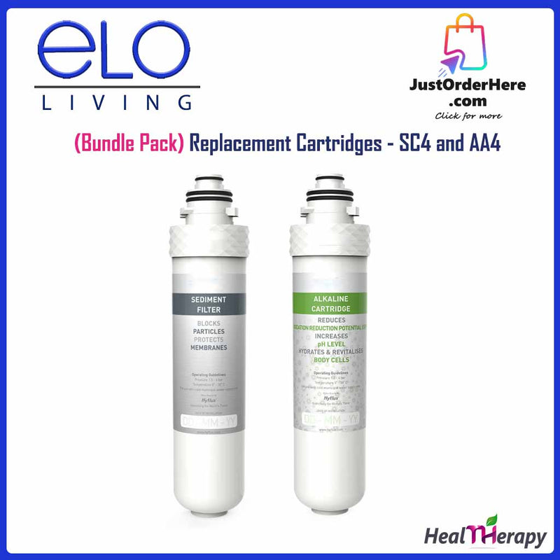 ELO Living (Bundle Pack) Replacement Cartridges - SC4 and AA4