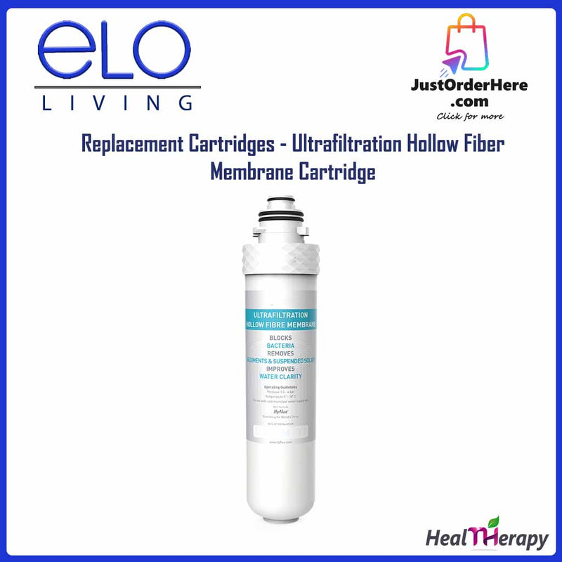 ELO Living Replacement Cartridges - Ultrafiltration Hollow Fiber Membrane Cartridge