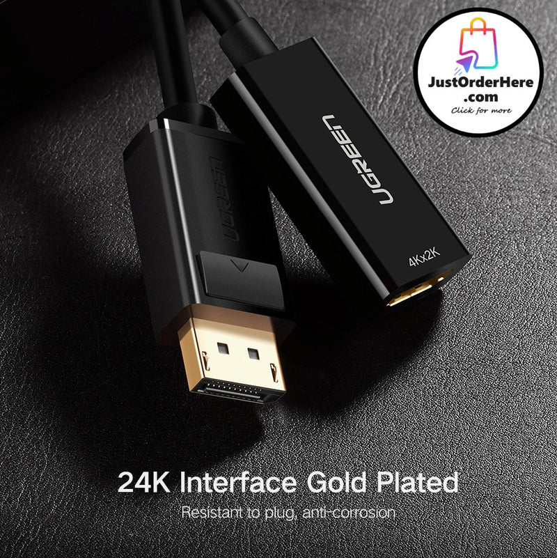 Ugreen 4K/1080P  DisplayPort DP to HDMI Adapter