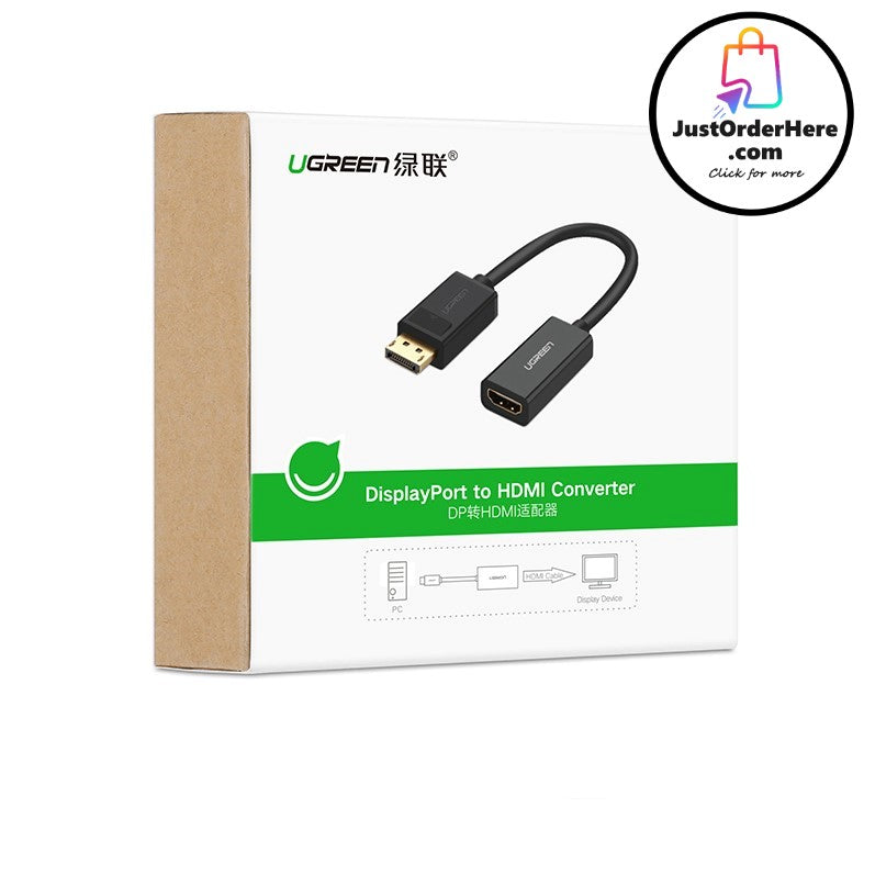 Ugreen 4K/1080P  DisplayPort DP to HDMI Adapter