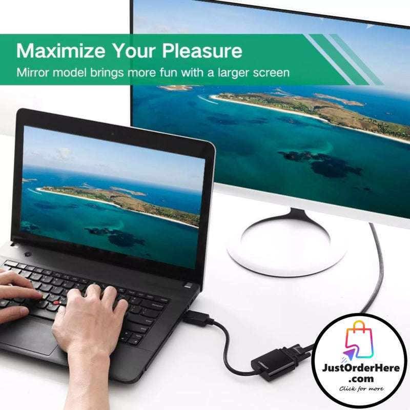 Ugreen DisplayPort DP to VGA Adapter