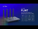 GL.iNet Flint Secure Ultra Fast Wi-Fi 6 AX1800 Dual Band Wireless Router (GL-AX1800)
